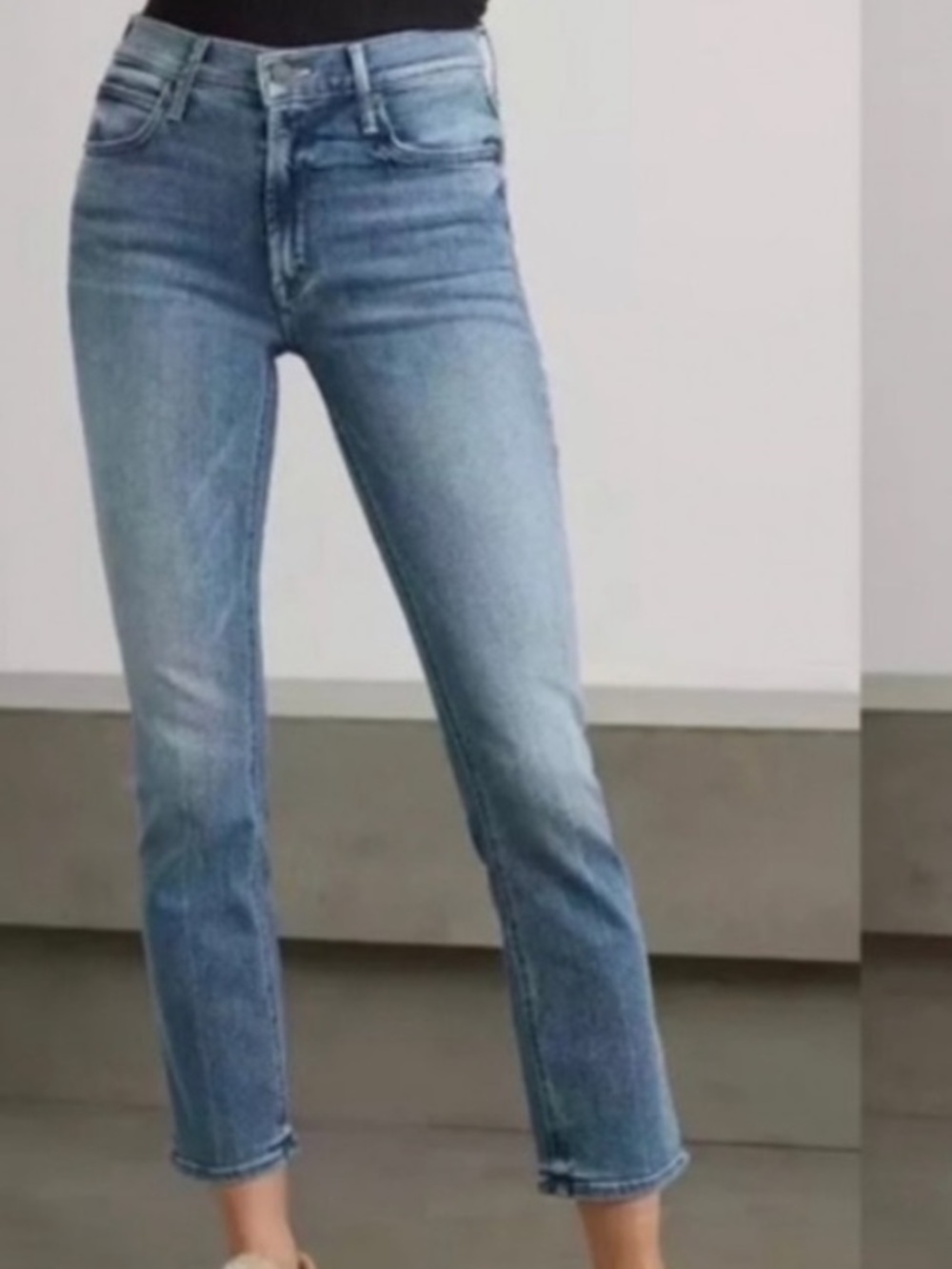 EUC MOTHER jeans The Double Dazzler Lbo in Beyond the Sky size 27